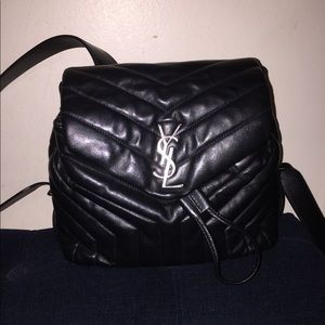 Mini YSL Saint Laurent LouLou Backpack